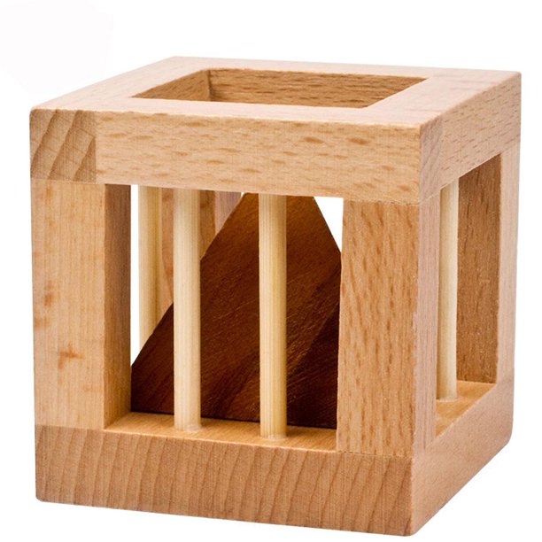 Pyramid in a Cage